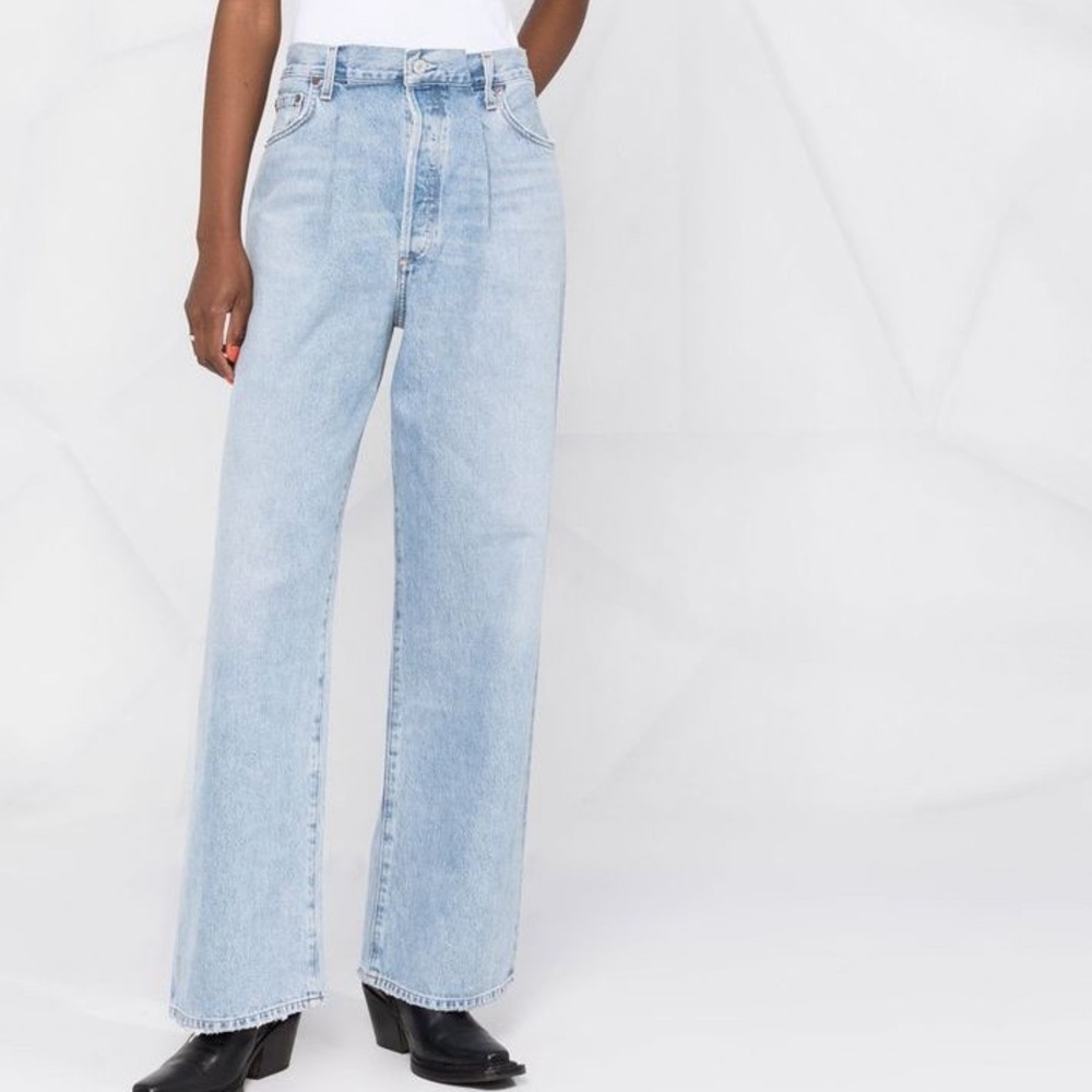 Agolde Dax Upsized Wide Leg Jeans